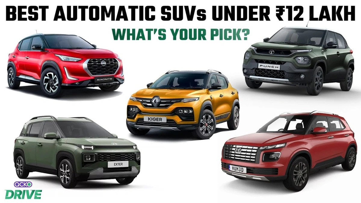 Automatic SUV Under 12 Lakhs | You Won't Believe These Picks!